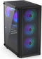 ENDORFY Ventum 200 ARGB - Full Tower PC - ATX Micro-ATX Mini-ITX - Zwart