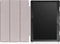 Lunso - Geschikt voor Lenovo Tab M10 Gen 1 - Tri-Fold Bookcase hoes - Rose Goud