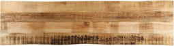 vidaXL - Tafelblad - met - natuurlijke - rand - 160x40x3,8 - cm - massief - mangohout