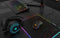 Krom - Knout RGB - Gaming Muismat met LED Verlichting - Zwart
