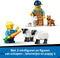 LEGO City Rode tractor met aanhanger en schapen - 60461