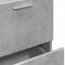 vidaXL - Wastafelkast - 40x37x59 - cm - bewerkt - hout - betongrijs