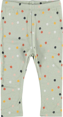 NAME IT NBFDAOMI - Meisjes Legging - Elastische tailleband - Dessert sage