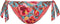 CYELL IN BLOOM - Bikinibroekje Laag met Strik - Gebloemd Blauw/Roze