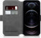 Qubits - slim wallet hoes - Geschikt voor iPhone 12 Mini - Zwart