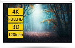 Overmax Automatisch projectie scherm - rolsysteem - 120 inch