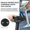 Backerz Wiebelkruk - Ergonomische Zit Sta Kruk - Hoogte Verstelbaar 40-60 cm - Zwart