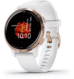 Garmin Venu 2S - GPS Smartwatch - Gezondheidsmonitoring en muziek - Rosé Goud (Wit)