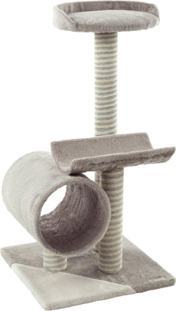 FLAMINGO - Kattenmeubel - Burt - 40x40x77 - cm - grijs