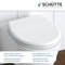 SCHÜTTE WC-Bril 82940 FAMILY WHITE - Duroplast - Soft Close - Afklikbaar - Geïntegreerde Kinderzitting - Gelakt - Wit