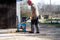 Scheppach HSC130 - Stenenknipper - Snijlengte 330 mm snijdiepte 25-140 mm - Blauw