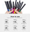 Matte vloeibare eyeliner - 12 stuks - waterproof - langhoudend