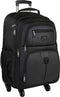 Reisrugzak met wielen - 17 inch laptoptrolley - waterbestendig en multifunctioneel - Zwart