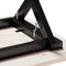 vidaXL - Salontafelpoten - X-frame - 80x40x43 - cm - gietijzer