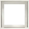 vidaXL - Plantenbak - 40x40x40 - cm - koudgewalst - staal - wit