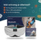 Numsy Slaapmasker - Bluetooth - 8 uur batterij - 100% Katoen - Lichtgrijs