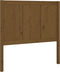 vidaXL - Hoofdbord - 95,5x4x100 - cm - massief - grenenhout - honingbruin