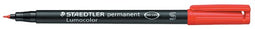 Staedtler - Lumocolor 313, OHP-marker, permanent, 0,4 mm, rood