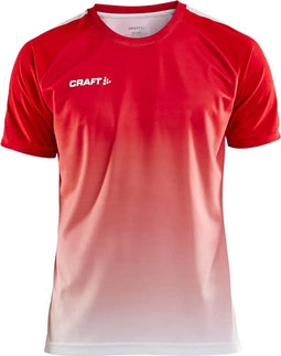 Craft Pro Control Fade - Korte Mouw Shirt - Ergonomisch ontwerp - Rood