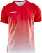 Craft Pro Control Fade - Korte Mouw Shirt - Ergonomisch ontwerp - Rood