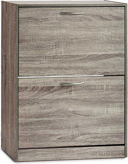 Schoenenrek Grijs spaanderplaat (24 x 80 x 60 cm)