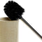 Toiletborstel DKD Home Decor Groen Staal Polypropyleen Keramiek Boho 11 x 40,5 x 11 cm