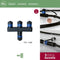 Paulmann Plug & Shine - Verdeler 3 uitgangen IP68 - Zwart