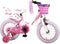Volare Rose Kinderfiets - Meisjes - 14 inch - Roze/Wit - 95% afgemonteerd