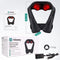 Niceey Shiatsu Massagekussen - Massage apparaat - 8 Roterende Massagekoppen - Verwarmd - Zwart
