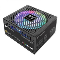 Thermaltake Toughpower GF1 ARGB - PC-netvoeding 650W ATX 80 Plus Gold - Volledig modulair RGB (14 cm)