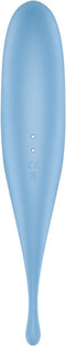 Satisfyer 'Twirling Pro', 20 cm, drukgolf- en oplegvibrator, aan beide zijden te gebruiken, drukgolven en circulerende vibraties