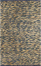 vidaXL - Vloerkleed - handgemaakt - 80x160 - cm - jute - blauw