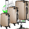 tectake® Talia - 3-Delige Kofferset - Harde Schalen van ABS - TSA Cijferslot - Rood