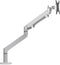 Alberenz® Single Monitorarm Zilver - Monitorbeugel - Zilver met Gasveer - Monitor Beugel - Monitor Arm - Ultrawide monitorarm - Makkelijk Verstelbaar