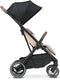 Deryan Rolo XL - Luxe Lichtgewicht Buggy - Veiligheidsharnas - Nougat