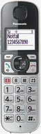Panasonic KX-TGE522 - DECT-telefoon - 2 handsets - Antwoordapparaat - Nummerherkenning - Zilver (2 stuks)