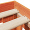 vidaXL - Bedframe - zonder - matras - massief - grenenhout - wasbruin - 160x200 - cm