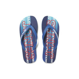 Jack & Jones JFWLOGO 2.0 - Slippers - Natuurlijk rubber - Blauw