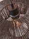 GOOD&MOJO Vloerlamp Iguazu - Bamboe/Jute Zwart - 57x31x150cm - - Staande lampen voor Woonkamer - Slaapkamer
