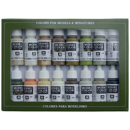 Vallejo 70141 Modelspoor mengkleur 16 stuk(s)