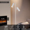 Lucide CLUBS - Vloerlamp - 2xGU10 - Draaibaar en kantelbaar - Wit