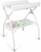 Moon -wijde tafel met veranderende plan - PVC -materiaal - 80 x 68 x 98 cm - Gray Star - Babyland