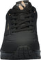 Skechers Uno - Golden Air - Dames Sneakers - Zwart - Maat 37