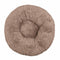 District 70 FUZZ - Donut Hondenmand - Warm en comfortabel - Mocca - M Ø 60 cm