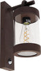 TRIO SAMBESI - Wandlamp - Bewegingssensor - Roestbruin - IP44