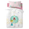Happy Friday Duvet cover set 2 pieces Pumpkin 100x120 cm (Cot) Multicolor