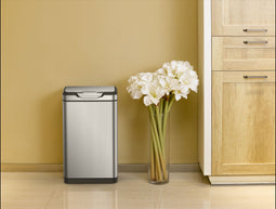 EKO - Touch Pro 45 liter - Stainless steel Plastic - mat RVS - Prullenbak
