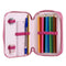 Schooletui met Accessoires Gabby's Dollhouse Roze 41 x 58 x 3 cm