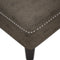 vidaXL - Chaise - longue - kussen - en - rechterarmleuning - kunstleer - donkergrijs