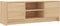 vidaXL - Tv-meubel - 102x30x37,5 - cm - bewerkt - hout - sonoma - eikenkleurig